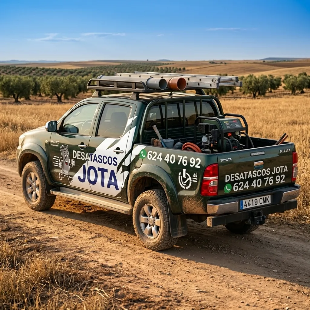 Equipo técnico especializado en desatascos de inspección de tuberías con cámara ubicado en Albacete